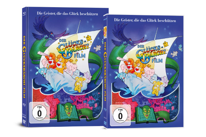 "Der Glücksbärchi-Film" ist ab 23.11.2023 als DVD und als 2-Disc Limited Collector´s Edition im Mediabook (Blu-ray + DVD) erhältlich.