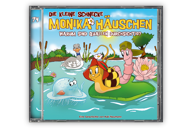 Am 15.11.2024 veröffentlicht Universal Music Family Entertainment / Karussell die 74. Folge "Warum sind Quallen durchsichtig?" aus der Hörspielreihe "Die kleine Schnecke Monika Häuschen"