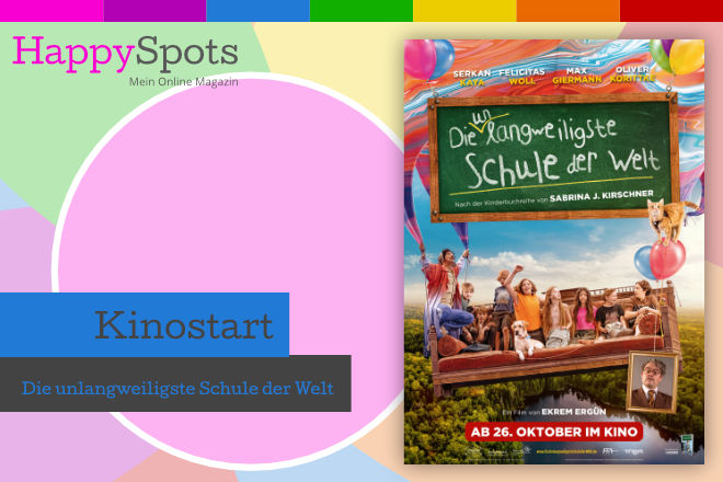 "Die unlangweiligste Schule der Welt" läuft ab 26.10.2023 in den deutschen Kinos.