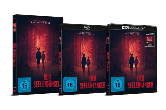 "Der Seelenfänger" ist ab 17.10.2024 als Blu-ray, als DVD und als UHD-Blu-ray sowie ab sofort digital erhältlich.