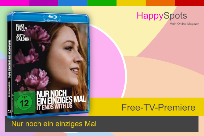 Die Free-TV-Premiere „Nur noch ein einziges Mal - It Ends with Us“ läuft am 15.05.2026, um 20.15 Uhr in SAT.1.