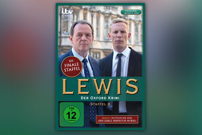 Die finale neunte Staffel der Krimiserie "Lewis - der Oxford Krimi" ist ab sofort im Handel erhältlich.