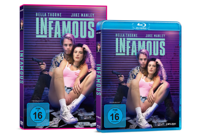 "Infamous" ist ab 16.04.2021 als DVD und Blu-ray sowie ab 09.04.2021 digital verfügbar.