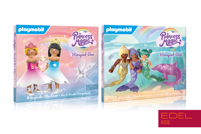 Zur Veröffentlichung der neuen Hörspielbox "Playmobil - Princess Magic: Folge 4-6" verlosen wir mit freundlicher Unterstützung von Edel Kids ein Hörspiel-Set.