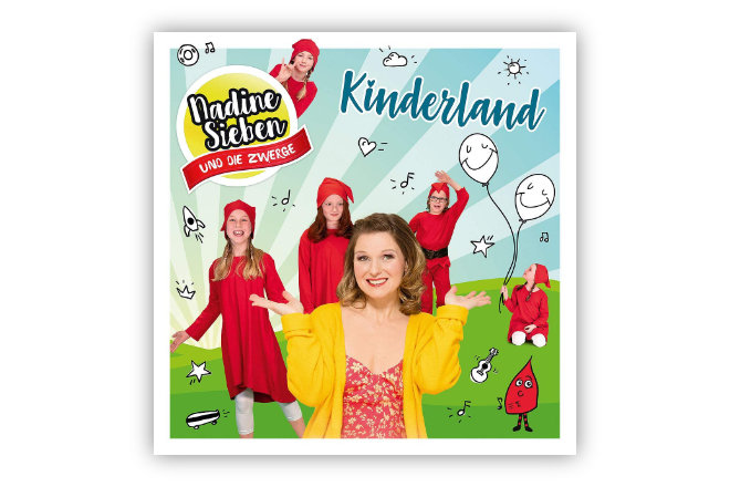 Das neue Album Neues Album "Kinderland" von Nadine Sieben ist ab 03.07.2020 erhältlich.