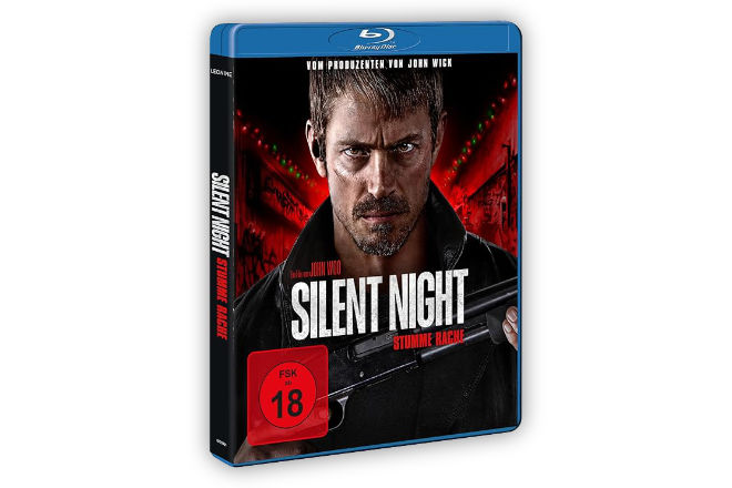 "Silent Night - Stumme Rache" ist ab 28. März 2024 als DVD, Blu-ray, 4K Ultra HD Blu-ray sowie digital erhältlich!