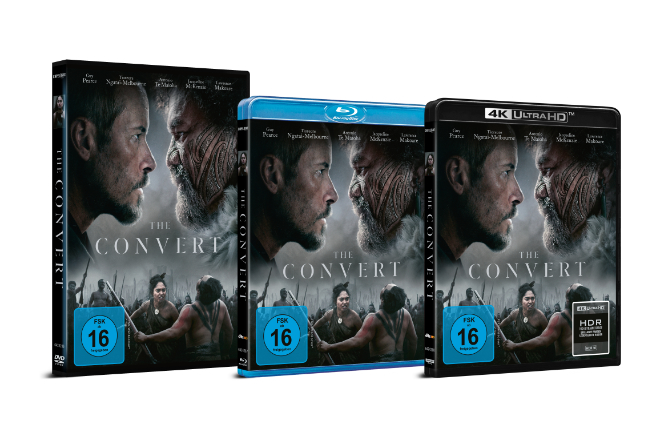 "The Convert" ist ab 21.11.2024 als Blu-ray, DVD und UHD-Blu-ray und ab sofort digital erhältlich.